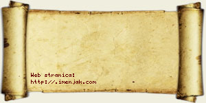 Dimitrije Anđelković vizit kartica